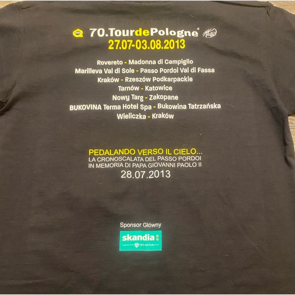 2013’ Tour De Pologne Cycling Shirt - Picture 4 of 8